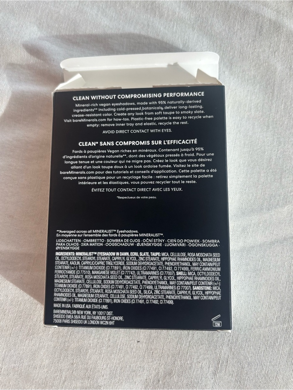 bareMinerals Mineralist Ultranatural Neutral Eyeshadow Palette NIB - Picture 7 of 7